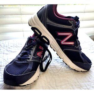 New Balance 470 Women's US 7  Blue Magenta Low Cut Lace Up Sneakers